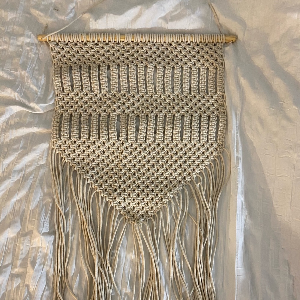 Macrame wall hanging